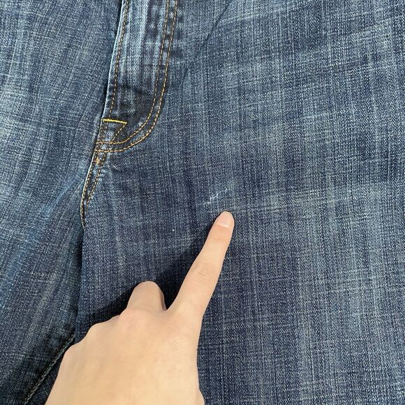 Lucky Brand Jeans Size 38x32 Mens Blue 363 Vintage Straight Pants Stretch Denim - Picture 5 of 13